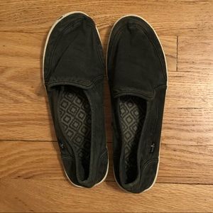 Sanuk Gray slip-ons